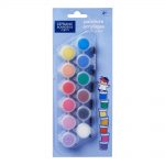 Lefranc Bourgeois Enfants Assortiment de 12 Pilulier pour Peinture Acrylique