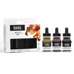 Liquitex Encre Acrylique Ink Pack 3 Couleurs Transparentes