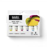 Liquitex Professional Heavy Body Set 6 x 22ml Couleurs Vives