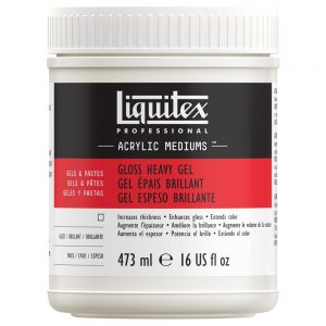 Liquitex Médiums Professionnels, Medium Gel Epais Brillant
