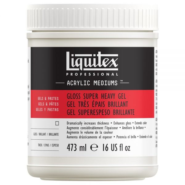 Liquitex Médiums Professionnels, Gel Très Épais Brillant