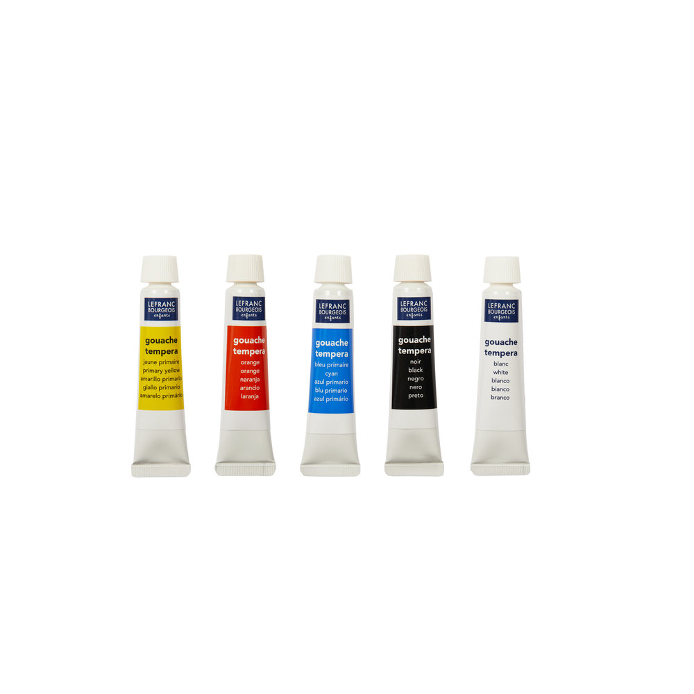 Lefranc Bourgeois Set de Gouache Supérieure 5 tubes (10ml)