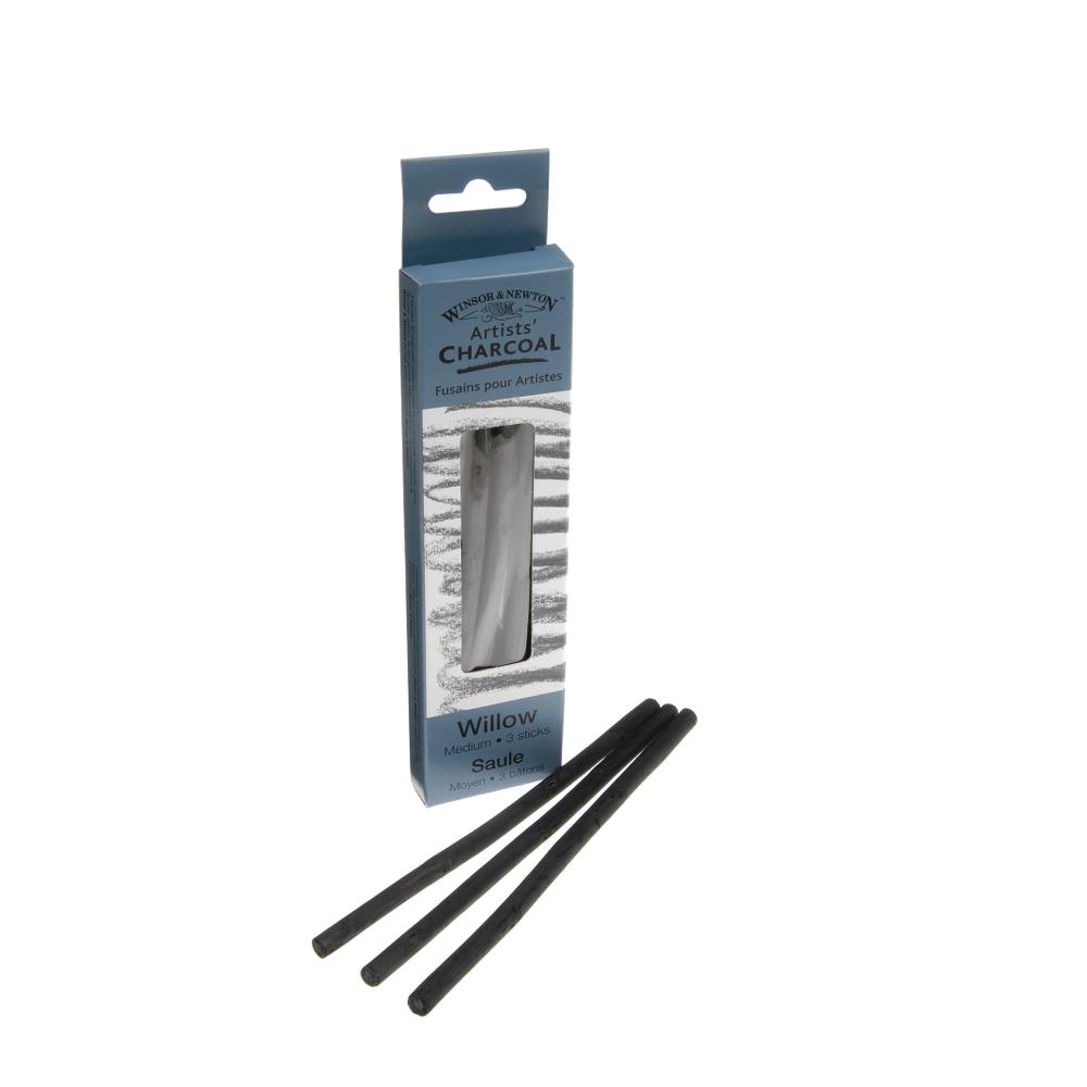 Winsor & Newton Fusains 3 Batons Mediums