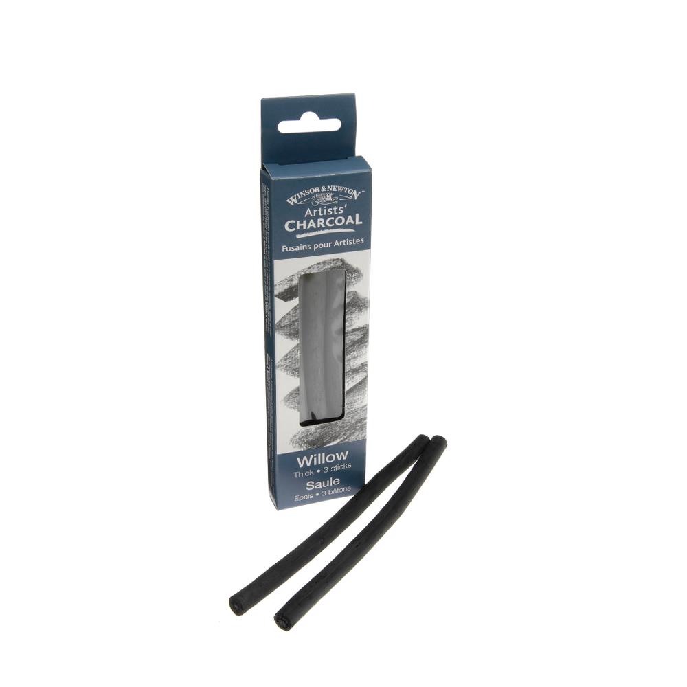 Winsor & Newton Fusains 3 Batons Epais