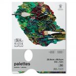 Winsor & Newton Papier Palettes Pelables Bloc 22,9x30,5cm 50 Feuilles