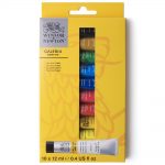 Winsor & Newton Galeria Acrylic Colour 10x12ml Set D'Initiation