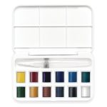 Winsor & Newton Aquarelle Cotman Brush Pen Set 12Hp