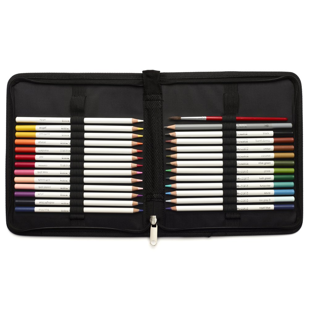 Winsor & Newton Studio Collection Trousse De Crayons Aquarellables 26 Pces