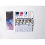 Winsor & Newton Aquarelle Professionnelle Boite Metal 12 Tubes