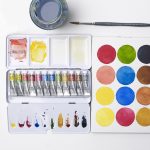 Winsor & Newton Aquarelle Professionnelle Boite Metal 12 Tubes