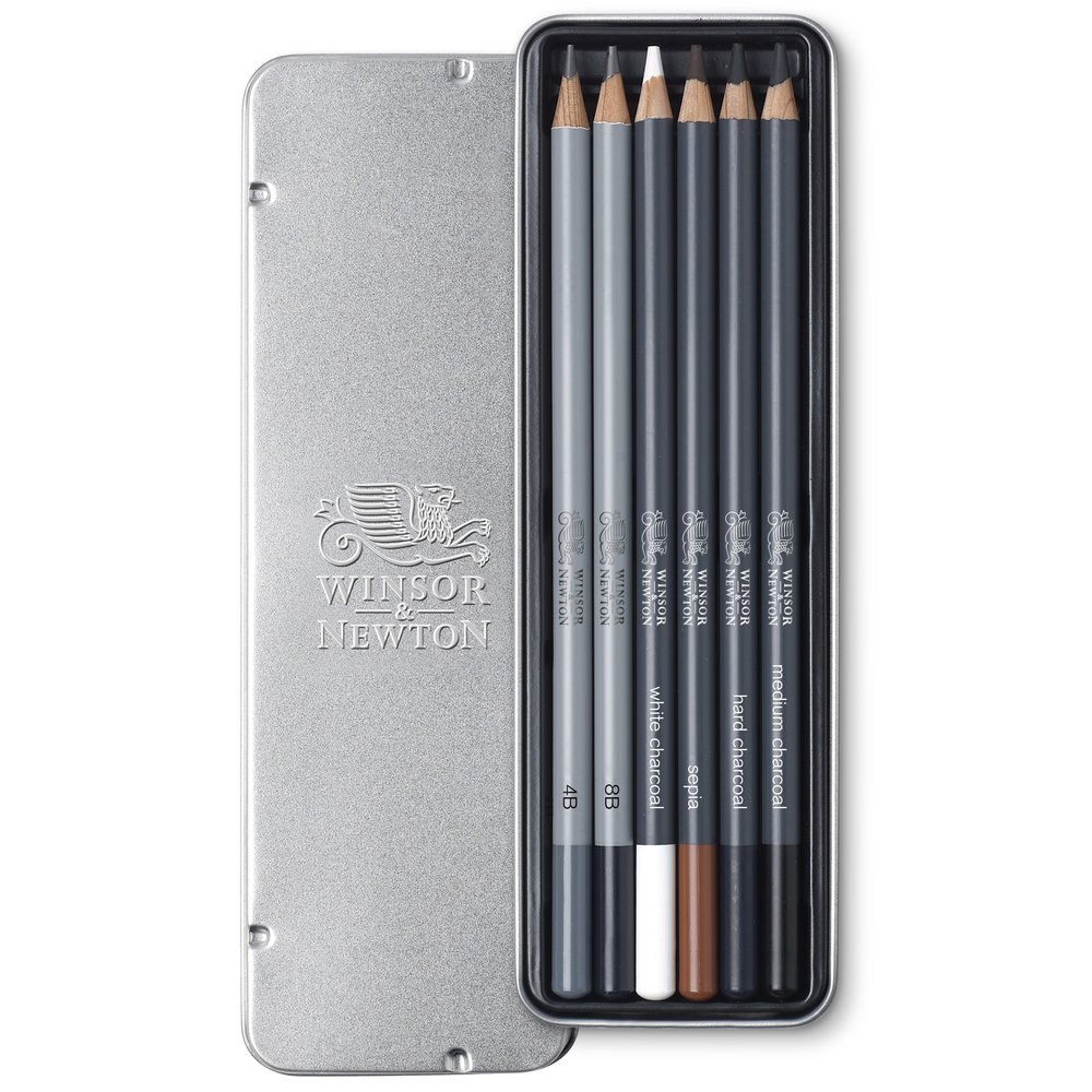 Winsor & Newton Esquisse Crayon x6 Set