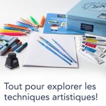 Lefranc Bourgeois Enfants Coffret Explore les Techniques Artistiques