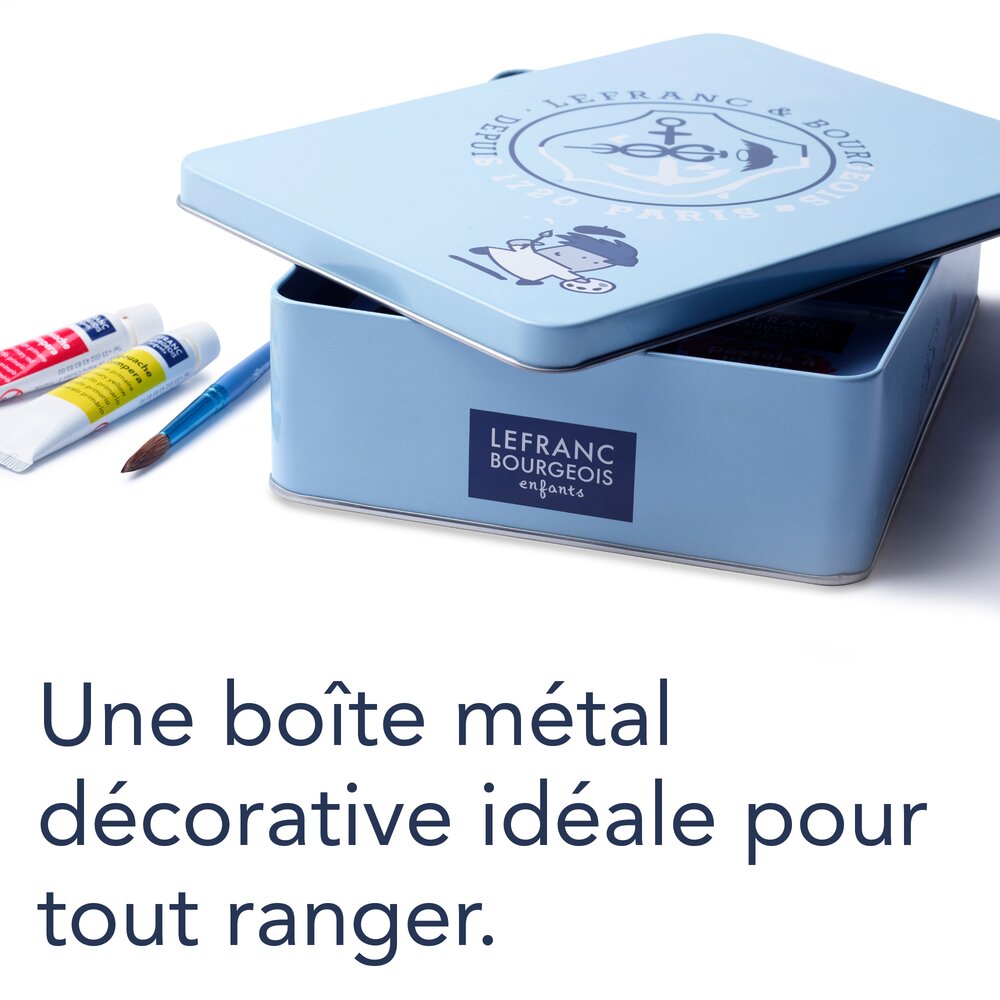 Lefranc Bourgeois Enfants Coffret Explore les Techniques Artistiques