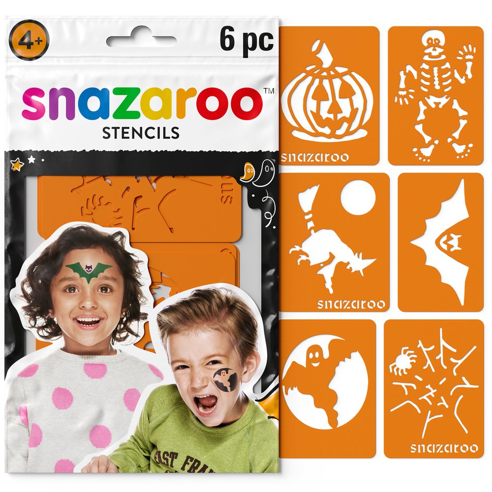 Snazaroo Pochoirs Modele Halloween - Universel