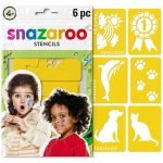 Snazaroo Pochoirs Modele Mixtes - Universel