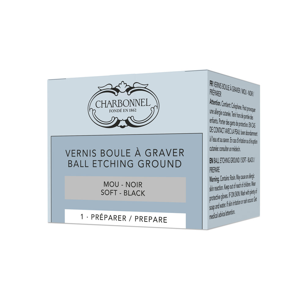 Charbonnel Vernis À Graver - Boule - Noir Mou