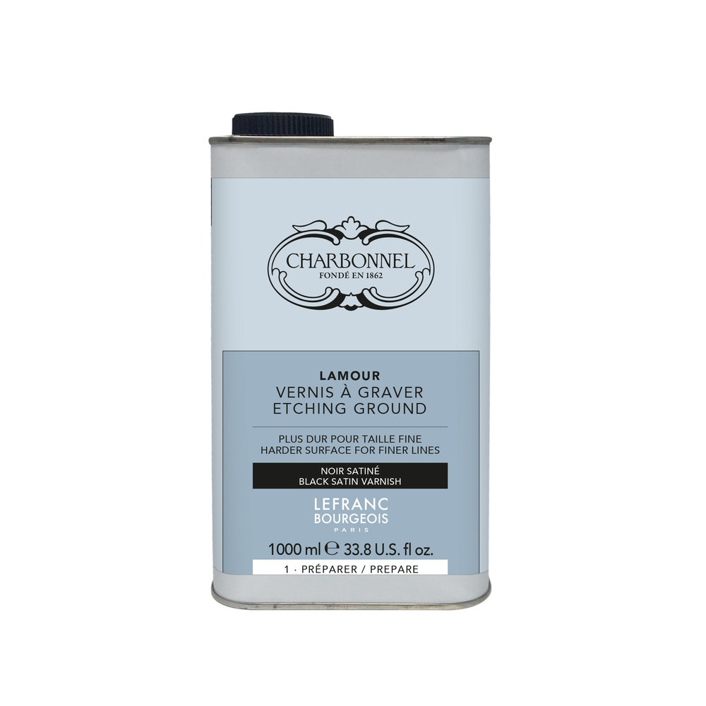 Charbonnel Vernis À Graver Fluide Satiné Noir Lamour 1L