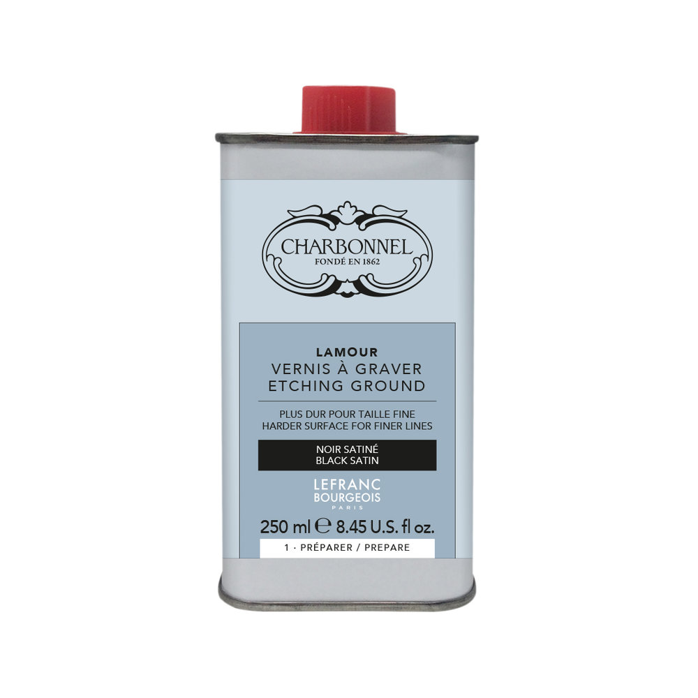 Charbonnel Vernis À Graver Fluide Satiné Noir Lamour 250ml