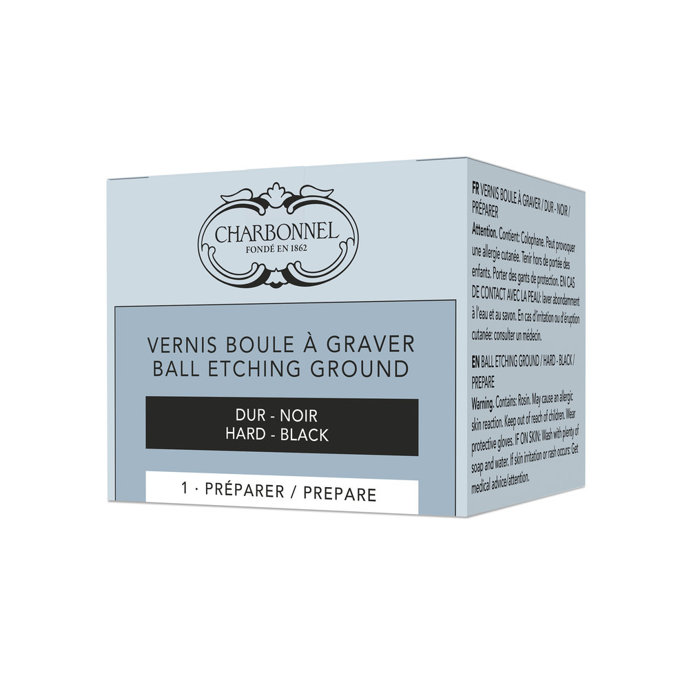 Charbonnel Vernis a Graver - Boule - Noir Dur