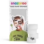 Snazaroo Lot 4 Eponges Pour Maquillage - Universel