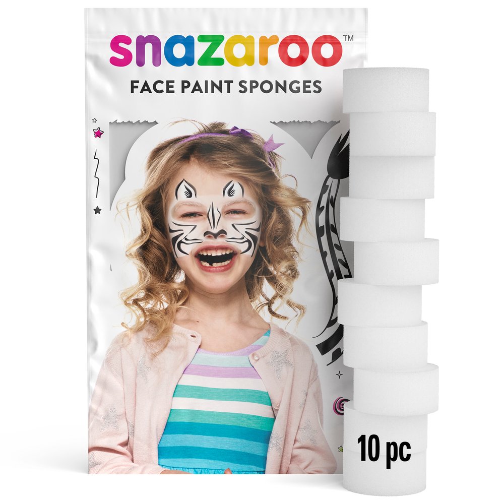 Snazaroo Lot 10 Eponges Pour Maquillage - Universel