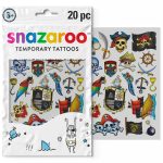 Snazaroo 20 Tatouages Temporaires Garcons - Universel