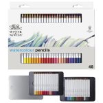 Winsor & Newton Precision Aquarelle Crayon x48 Set