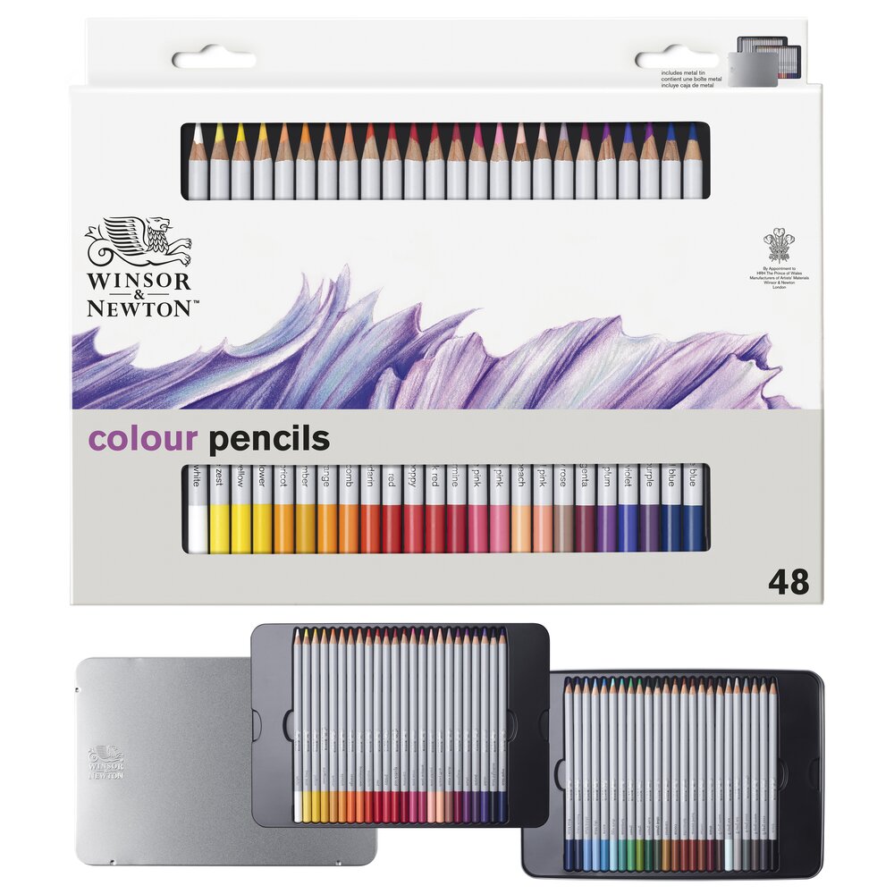 Winsor & Newton Precision Crayon Couleur x48 Set