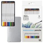 Winsor & Newton Precision Watercolour Pencil x12 Tin Set