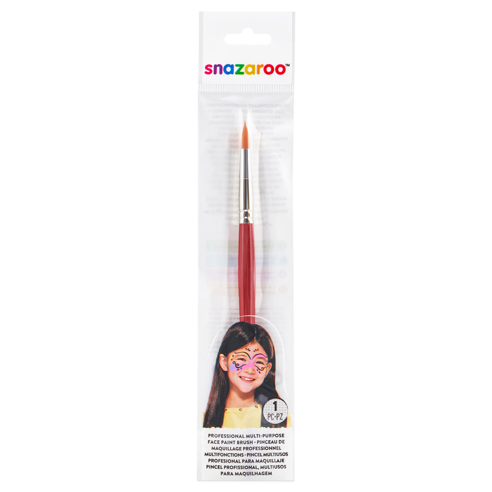 Snazaroo Pinceau Rouge Multi Usage - Universel