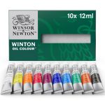 Winsor & Newton Winton Oil Colour 10x12ml Set D'Initiation