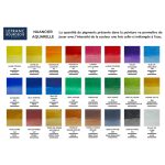 Lefranc Bourgeois Assortiment d’Aquarelle Fine 24 1/2 Godets