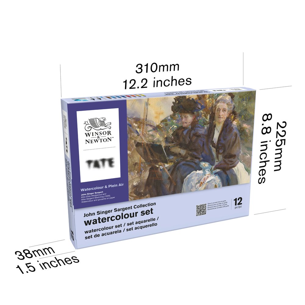 Winsor & Newton Tate Collection Set Aquarelle 2023