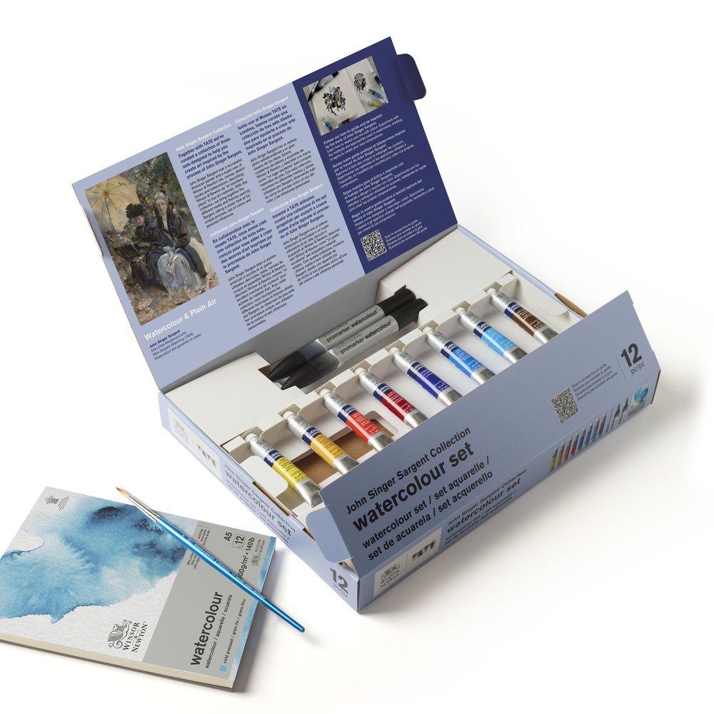 Winsor & Newton Tate Collection Set Aquarelle 2023