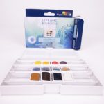 Lefranc Bourgeois Set d'Aquarelle Fine 12 Demi Godets