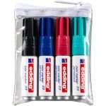 edding 0,5 Mini-marqueur permanent étui de 4 assorti