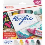 edding 5400 - Boite 5 couleurs - Modern Basic