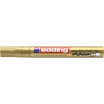 edding 750 Marqueur peinture brillante or