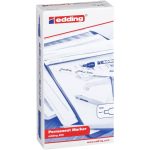 Edding 400 Marqueur permanent boîte pliante de 10 assorti