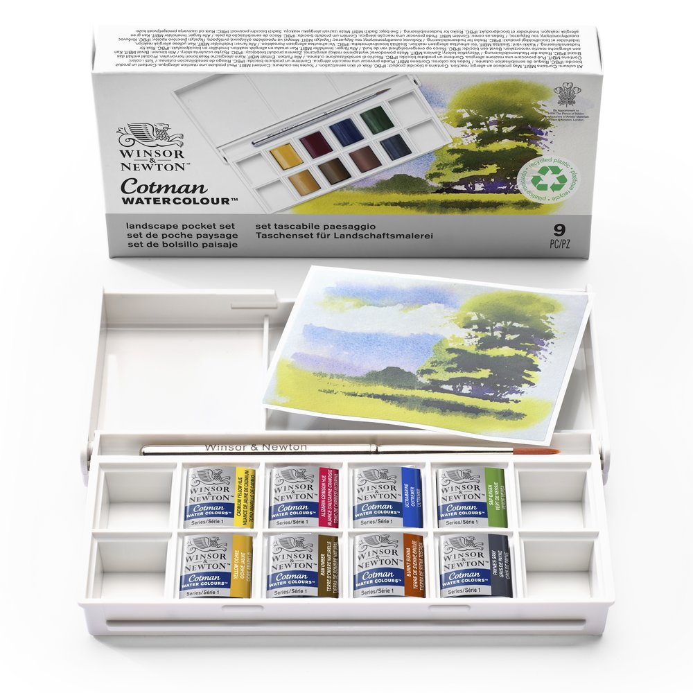 Winsor & Newton Cotman Watercolour Landscape Pocket Set