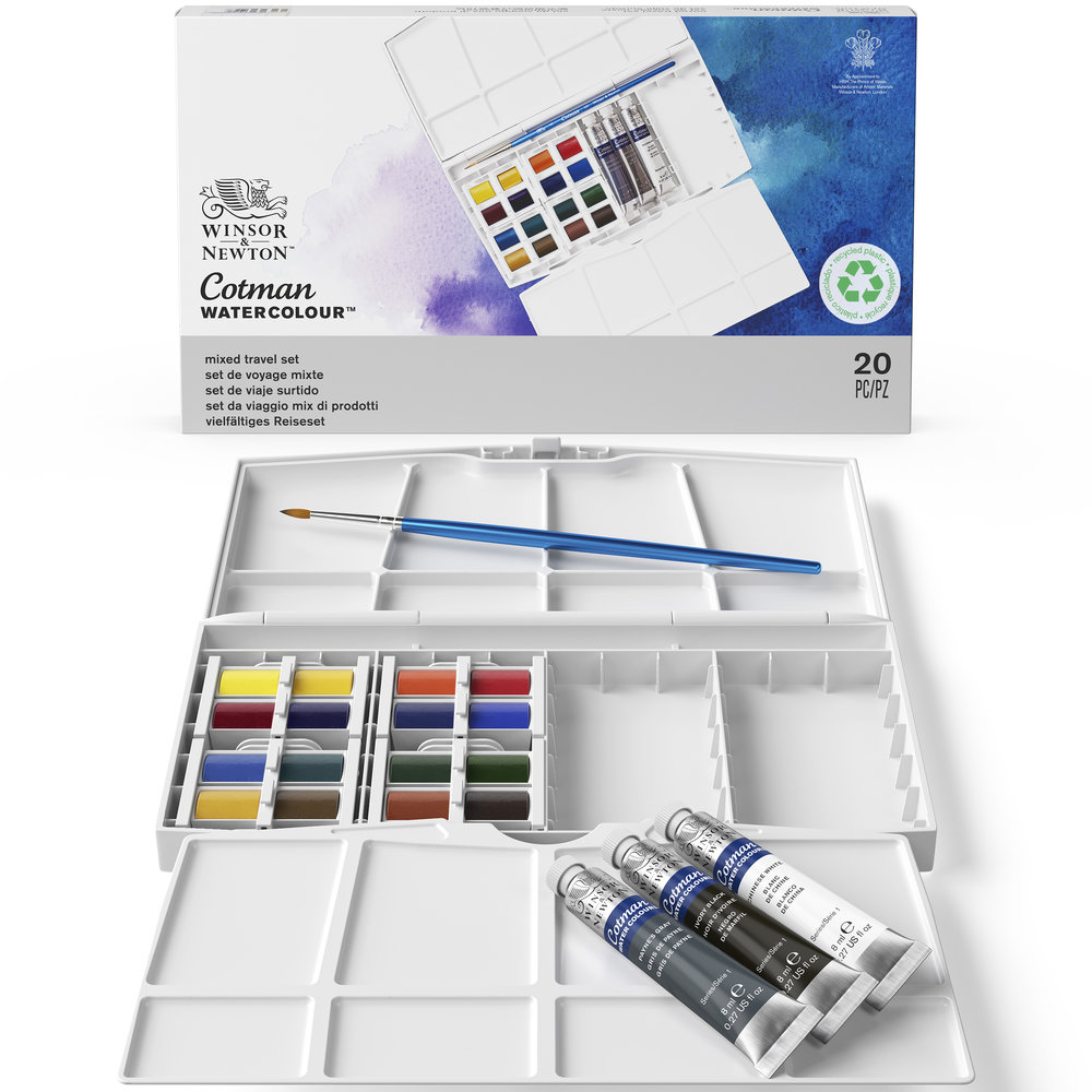 Winsor & Newton Aquarelle Cotman Boite Sketcher Plus