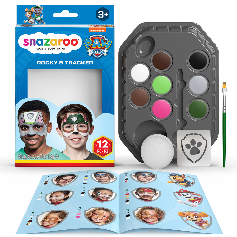 Snazaroo PAW Patrol Set Rocky & Tracker