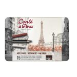 Conté à Paris Esquisse boite metal 15