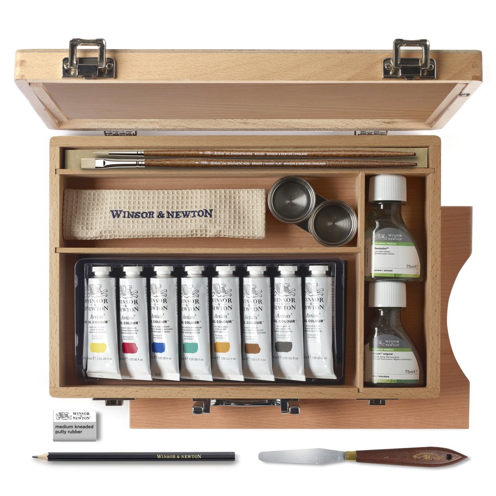 Winsor & Newton Coffret Atelier Peinture à Huile Artists