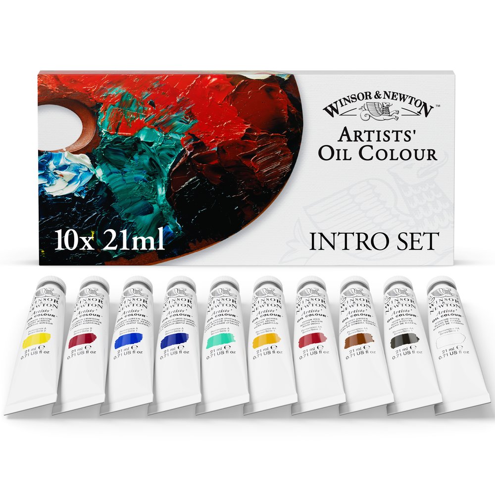 Winsor & Newton Huile Artists Set Initiation 21mlx10