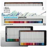 Winsor & Newton Studio Collection Boite Metal Crayons De Couleur Aquarellables x72