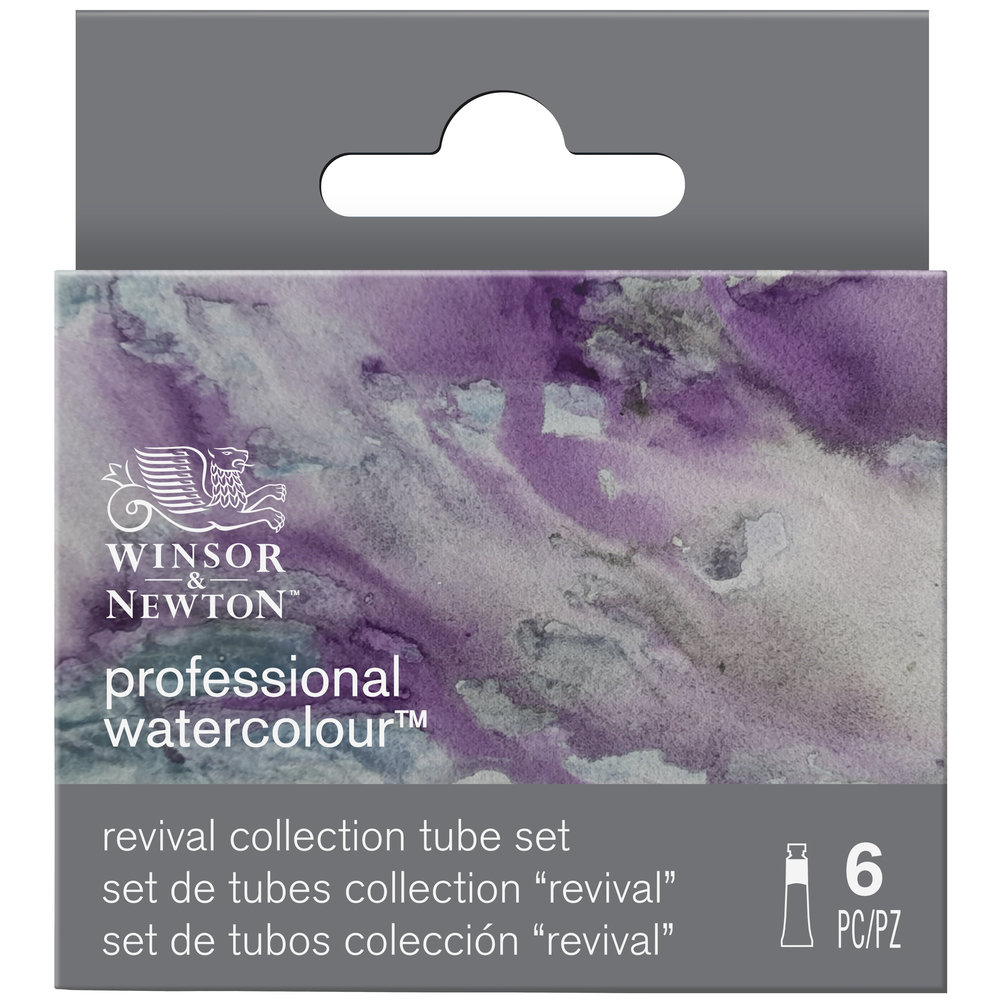 Winsor & Newton Professional Watercolour Collection Revival 6 Tubes