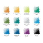 Conté à Paris Boite Plastique 24 Carrés Couleur Assortis