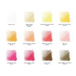 Conté à Paris Boite Plastique 24 Carrés Couleur Assortis
