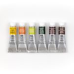 Winsor & Newton Professional Watercolour 6x5ml Tubes Set Terres Riches Row